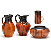 FOUR A.R. COLE HALLOWEEN GLAZE