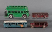 Four arcade cast iron buses fi