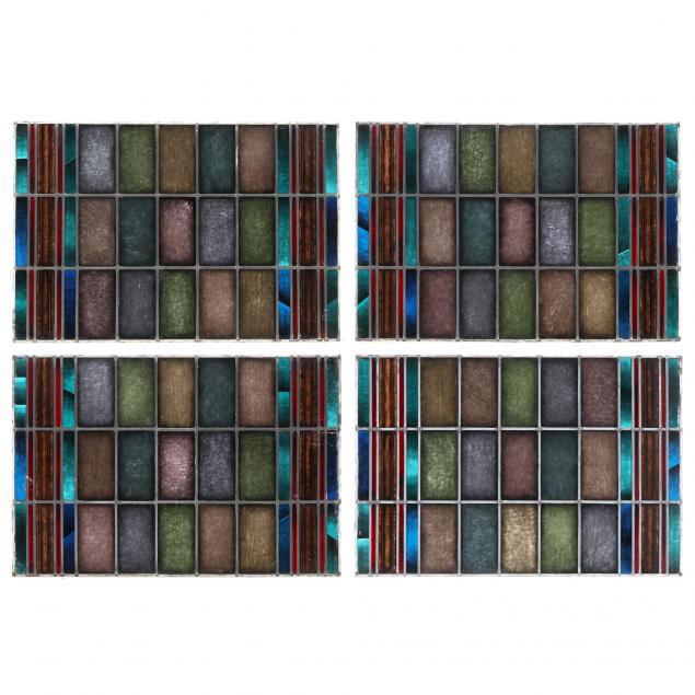 FOUR ARCHITECTURALLY SALVAGED