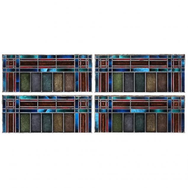 FOUR ARCHITECTURALLY SALVAGED