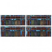 FOUR ARCHITECTURALLY SALVAGED