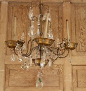 FOUR ARM JANSEN CHANDELIER WOO