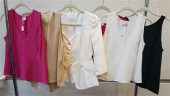 FOUR ARMANI SLEEVELESS SILK SH