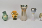 FOUR ART POTTERY VASEScomprisi