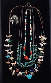 FOUR ARTICLES OF NATIVE AMERIC