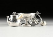 FOUR ARTS AND CRAFTS HAMMERED