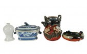 FOUR ASIAN CERAMIC VESSELSthe