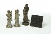 FOUR ASIAN ITEMS.  Twentieth c
