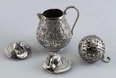 FOUR ASIAN SILVER TABLEWARES 1