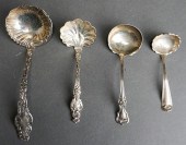 FOUR ASSORTED AMERICAN STERLIN