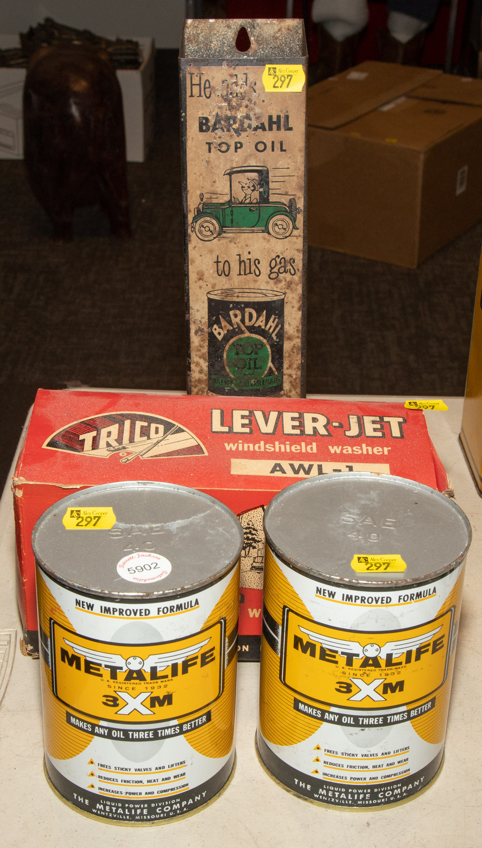FOUR ASSORTED AUTOMOTIVE PRODUCTS