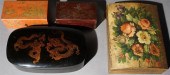 FOUR ASSORTED BOXESFour Assort