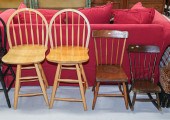 FOUR ASSORTED CHAIRS Including