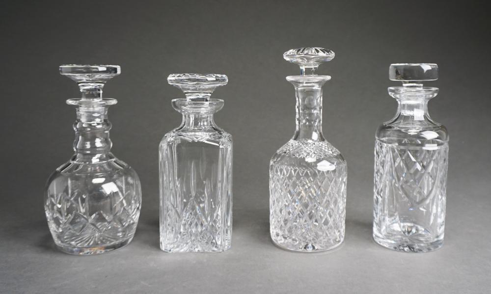 FOUR ASSORTED CUT AND MOLDED