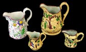 FOUR ASSORTED ENGLISH LUSTREWA