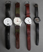 FOUR ASSORTED GENTLEMEN'S WRIS