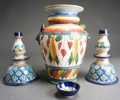 FOUR ASSORTED MEDITERRANEAN CE
