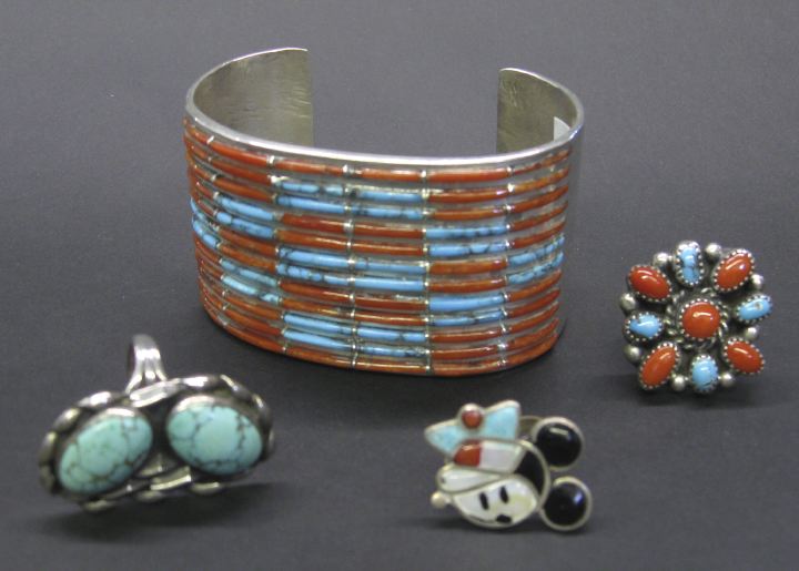 Four Assorted Navajo and Zuni