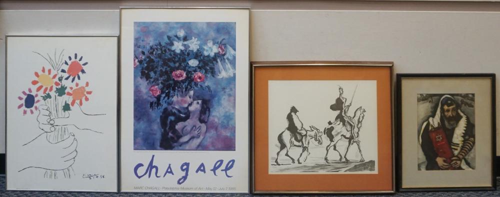 FOUR ASSORTED REPRODUCTION
