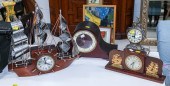 FOUR ASSORTED SHELF CLOCKS Inc