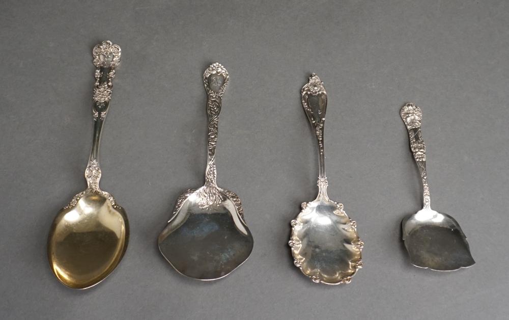 FOUR ASSORTED STERLING SILVER