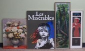 FOUR ASSORTED WORKS OF ARTFour