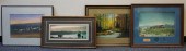 FOUR ASSORTED WORKS OF ARTFour