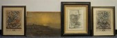 FOUR ASSORTED WORKS OF ARTFour