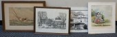 FOUR ASSORTED WORKS OF ARTFour
