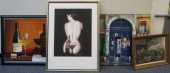 FOUR ASSORTED WORKS OF ARTFour