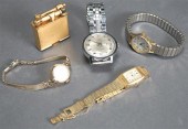 FOUR ASSORTED WRISTWATCHES AND