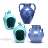 FOUR ATTRIBUTED JB COLE POTTER