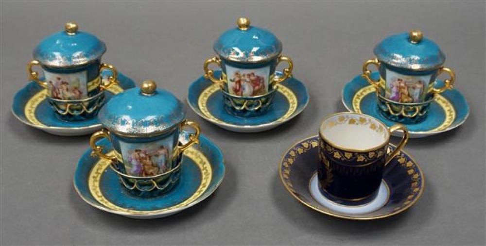 FOUR AUSTRIAN CLASSICAL SCENE COVED