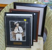 FOUR AUTOGRAPHED PHOTOS OF MOV