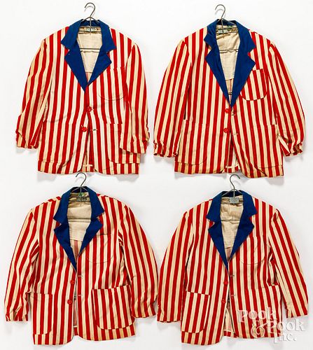 FOUR BARBERSHOP QUARTET STRIPED