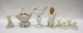FOUR BELLEEK BLACK MARK PARIAN