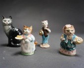FOUR BESWICK BEATRIX POTTER'S