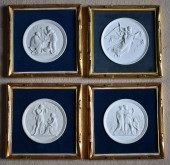 FOUR BISCUIT PORCELAIN CLASSIC