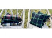 Four blankets, including : Twe