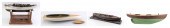 FOUR BOAT HULL MODELS FIRST HA
