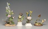 Four Boehm bird figurines: par