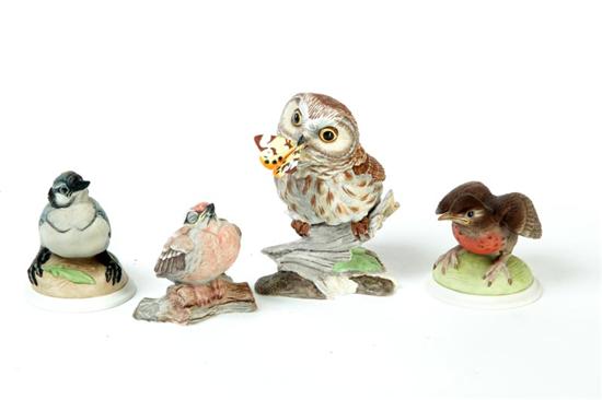 FOUR BOEHM BIRDS. Second
