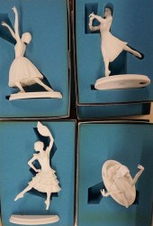 FOUR BOEHM FIGURINES OF BALLET