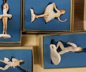 FOUR BOEHM FIGURINES OF BALLET