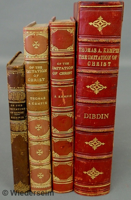 Four books- full leather all titled