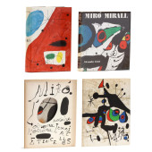 FOUR BOOKS ON JOAN MIRó, INCLU