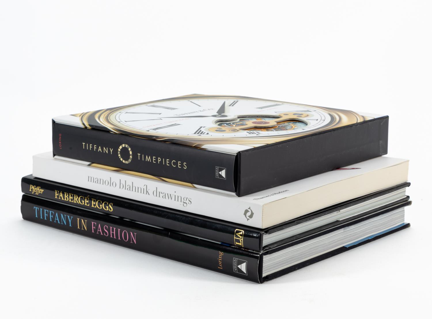 FOUR BOOKS ON LUXURY, FASHION,