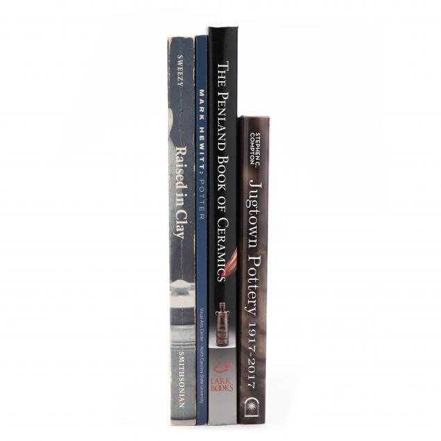 FOUR BOOKS ON SOUTHERN POTTERS To