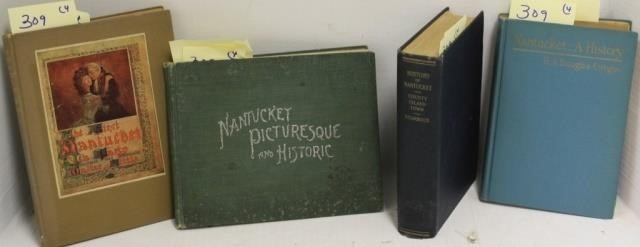 FOUR BOOKS RELATED TO NANTUCKET
