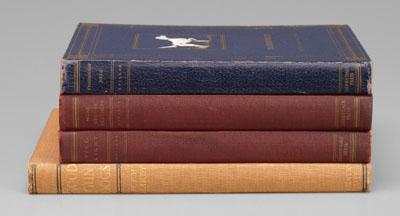 Four books, sporting titles: Burton